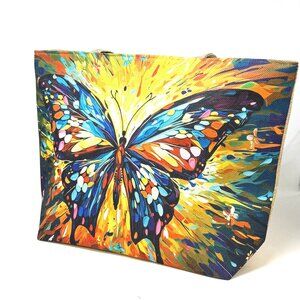 🆕😍Butterfly Explosion Linen Tote